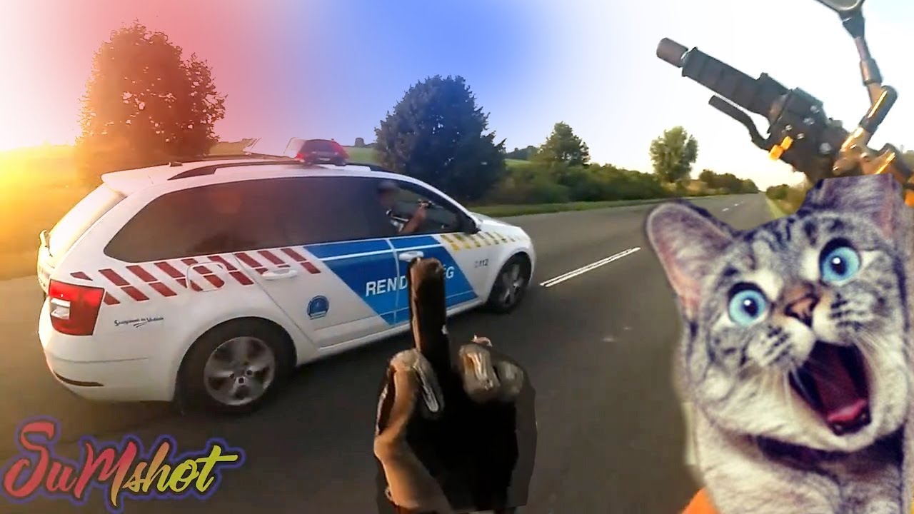 TOP 10 Motorcycle police chases 2018