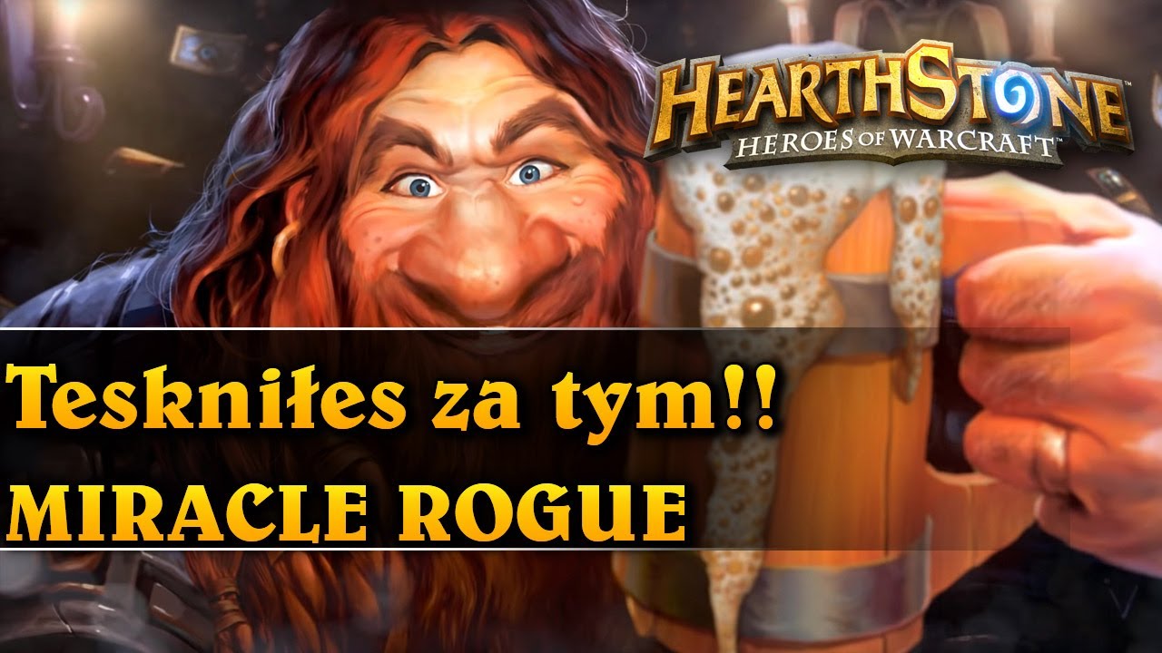 Tęskniłeś za tym!! - MIRACLE ROGUE - Hearthstone Classic