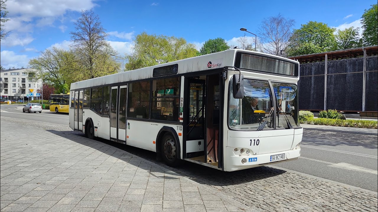 Maz 103.465 #110 Simkol Katowice  [przejazd T-11]