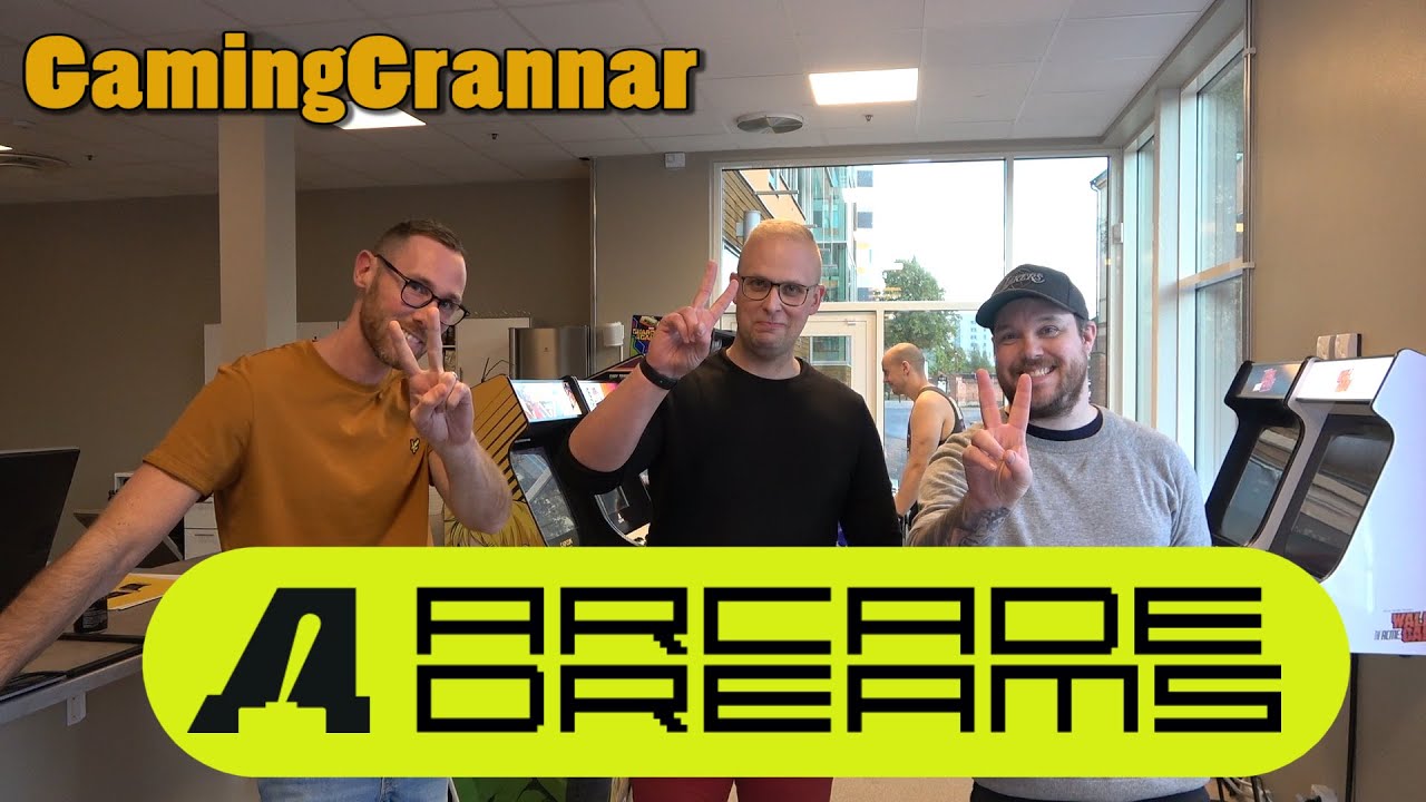 GamingGrannar besöker Arcade Dreams!