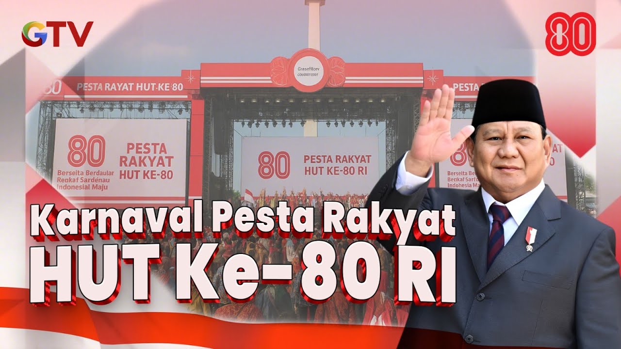 🔴LIVE TERKINI Masyarakat Antusias Saksikan Karnaval Dan Pesta Rakyat HUT Kemerdekaan RI | 17/08