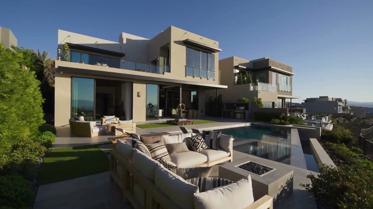 Custom Christopher Homes | 1098 Spirit Rock Dr | Panoramic Views of the Las Vegas Strip