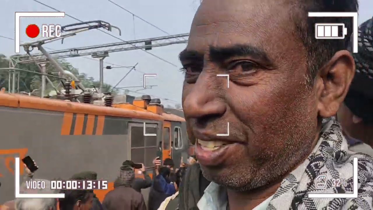 Pakur Me Amrit Bharat Train ka Hua Swagat 🎊 | Daily Vlogs #jordandelhiwalavlog #amritbharat #train |