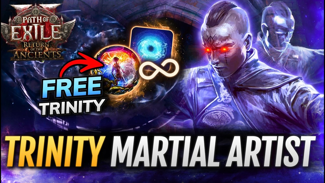 [PoE 2] FREE Aura + Charges! Martial Artist Build - Whirling Assault Monk - Path of Exile 2
