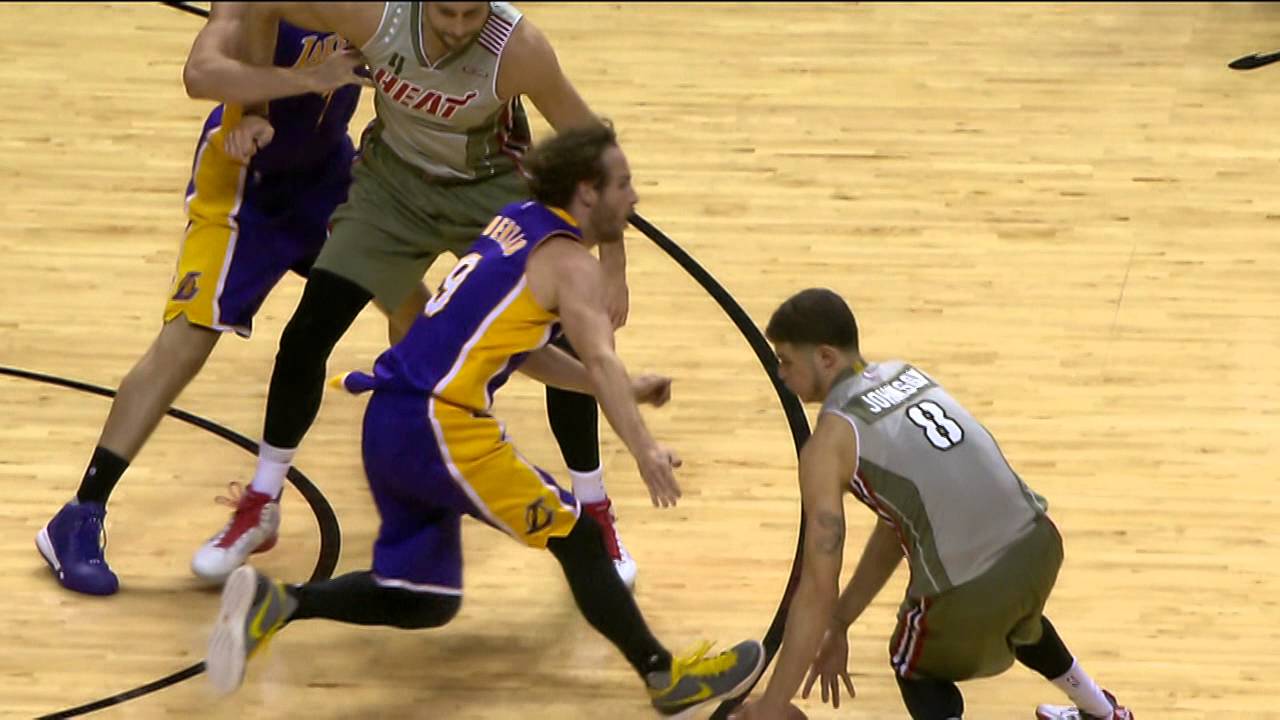 Tyler Johnson Crosses Up Marcelo Huertas And Finishes At The Rim!