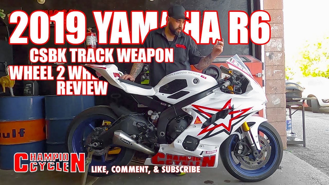 Обзор трекового мотоцикла Yamaha R6 CSBK 2019 года: как построить мотоцикл для трека