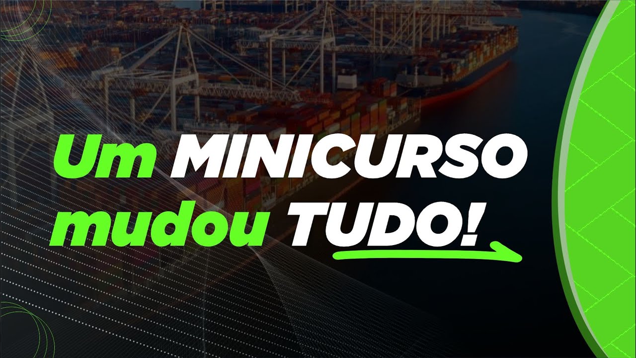 Ela fez o Minicurso e hoje trabalha no setor portuário