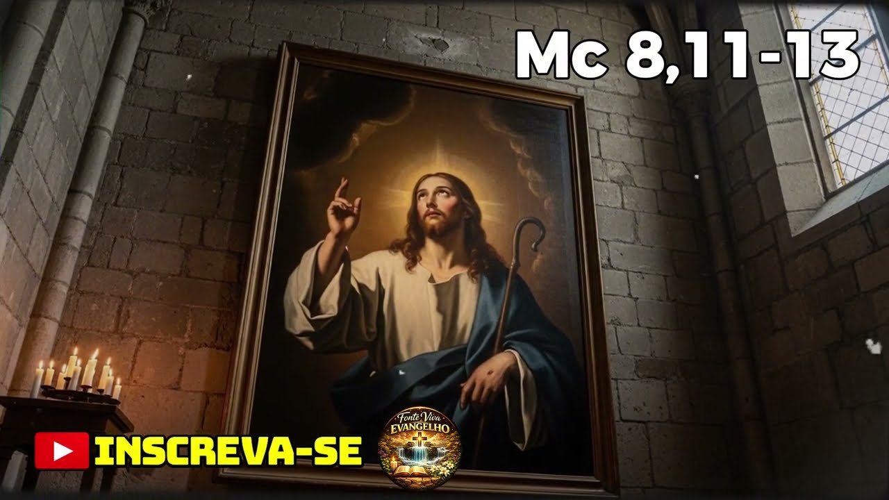 EVANGELHO DE HOJE - 16/2/2026 | Mc 8,11-13 | PADRE REGINALDO MANZOTTI