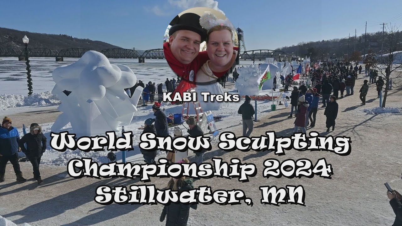 World Snow Sculpting Championship 2024 - Stillwater, MN