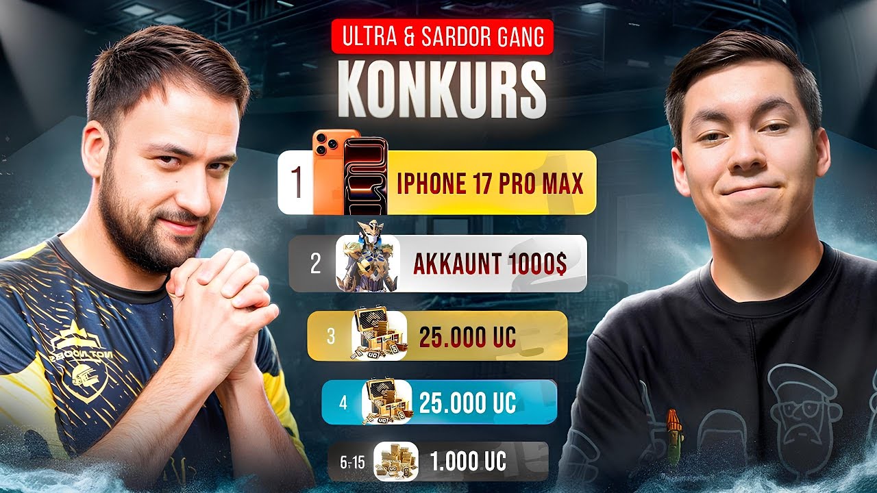 🔴🤩IPHONE 17 PRO MAX  | ULTRA PUBG DAN KONKURS 🤩🔴 PUBG MOBILE | STRIMGA KIRAMIZ GAAAAZZZZZ💥