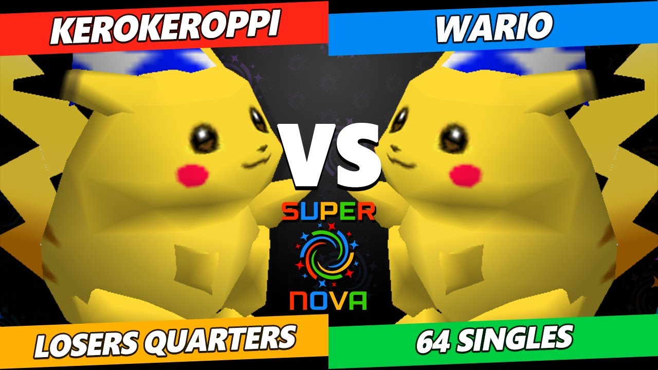 Supernova 2025 TOP 8 - KeroKeroppi (Pikachu) Vs. Wario (Pikachu) Smash 64 Tournament
