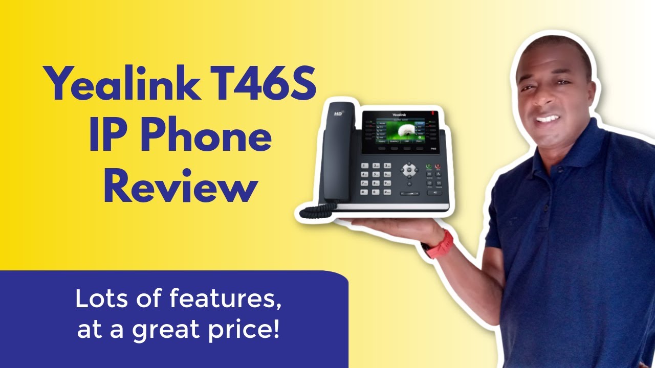 Yealink T46S IP Phone Review - 16 Line VOIP Phone
