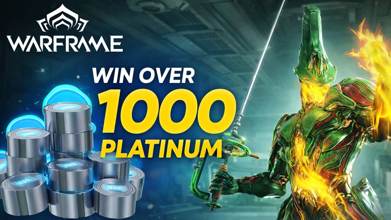 Warframe Is Giving Away 1000+ Platinum! Here’s How to Win