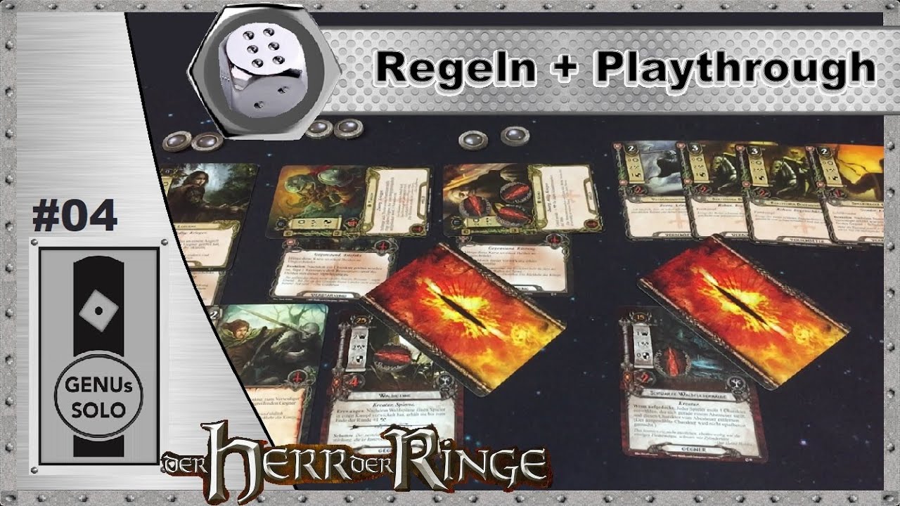 Der Herr der Ringe - Das Kartenspiel - S01E04 - LCG - Playthrough - Regeln - deutsch