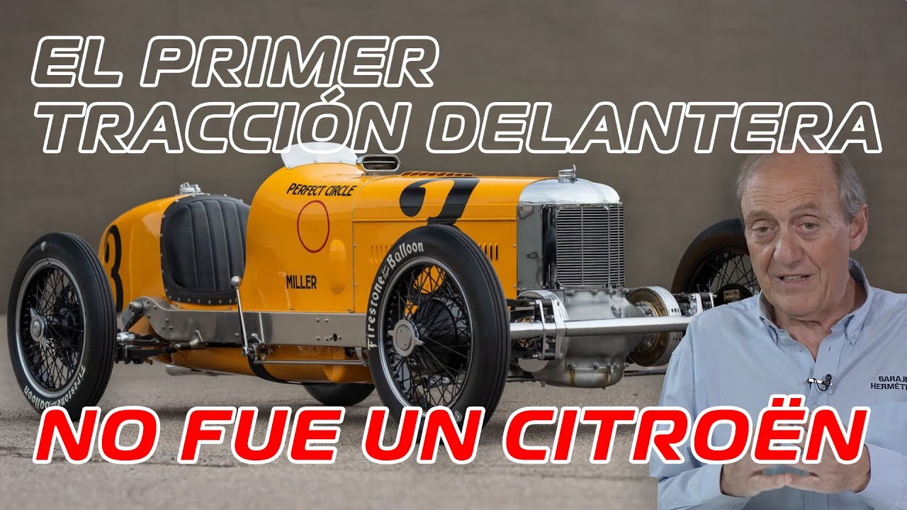 El primer COCHE TRACCIÓN DELANTERA: ¡No fue un Citroën!