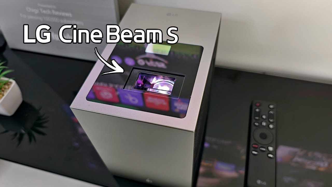 LG CineBeam S – мини-проектор 4K UST нового поколения для грандиозной системы домашнего кинотеатра!