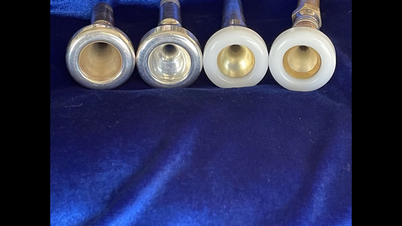 4 Trumpet/Flugel Mouthpieces (TF Pieces)