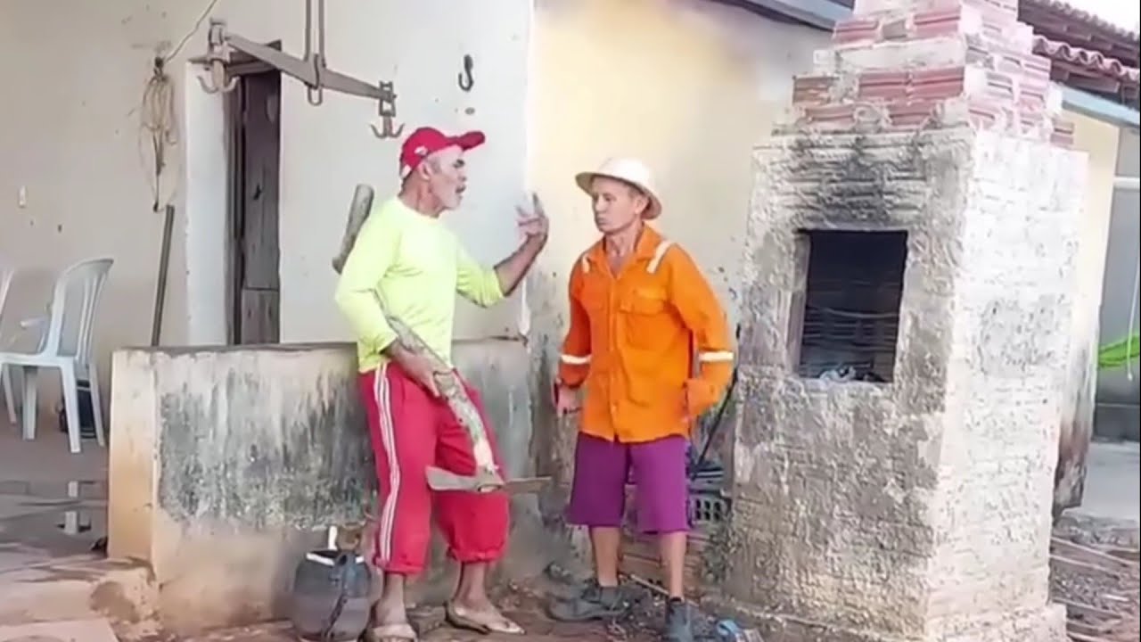 Bastidores  !! Seu António não gostou do trabalho de Seu mané !!