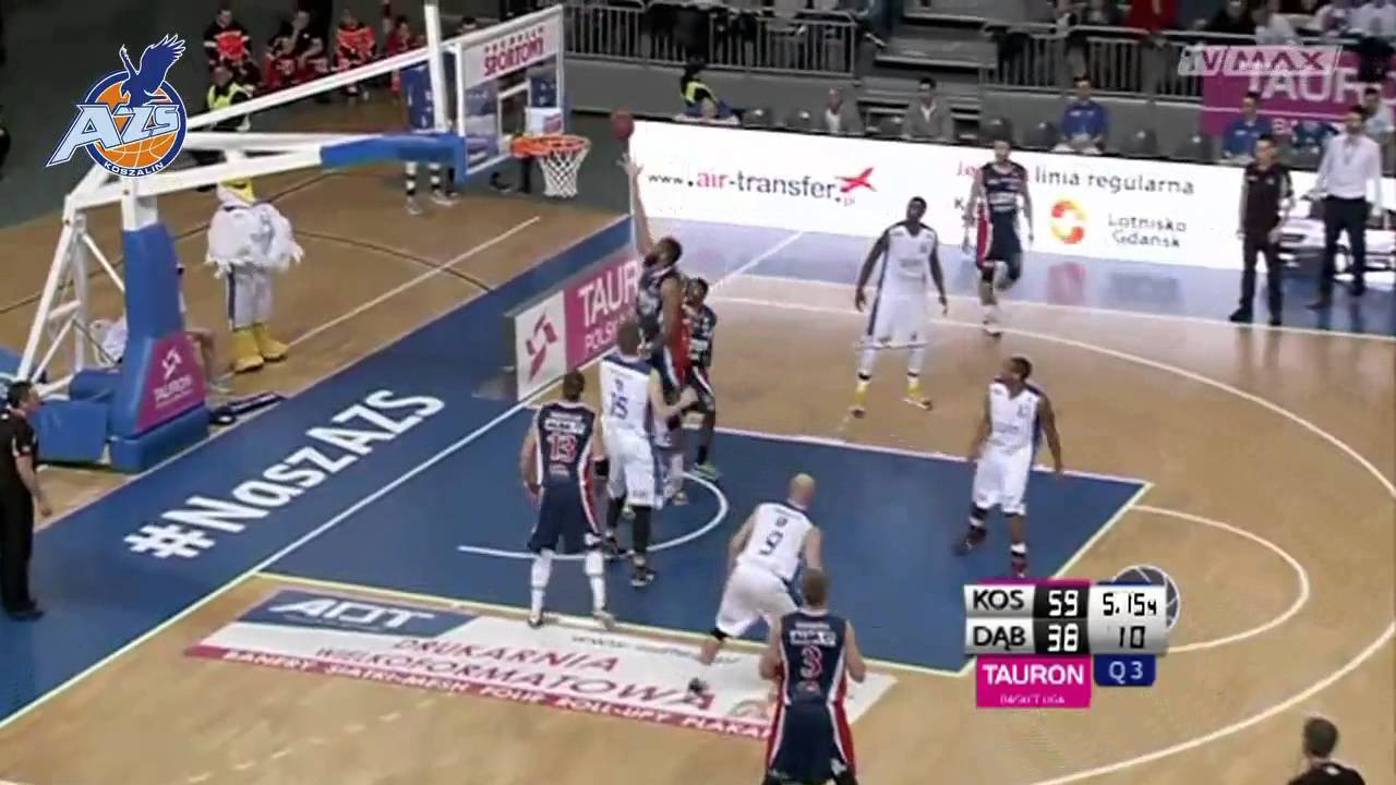 Skr&oacute;t meczu, AZS Koszalin - MKS Dąbrowa G&oacute;rnicza 88:79, 13.01.2015