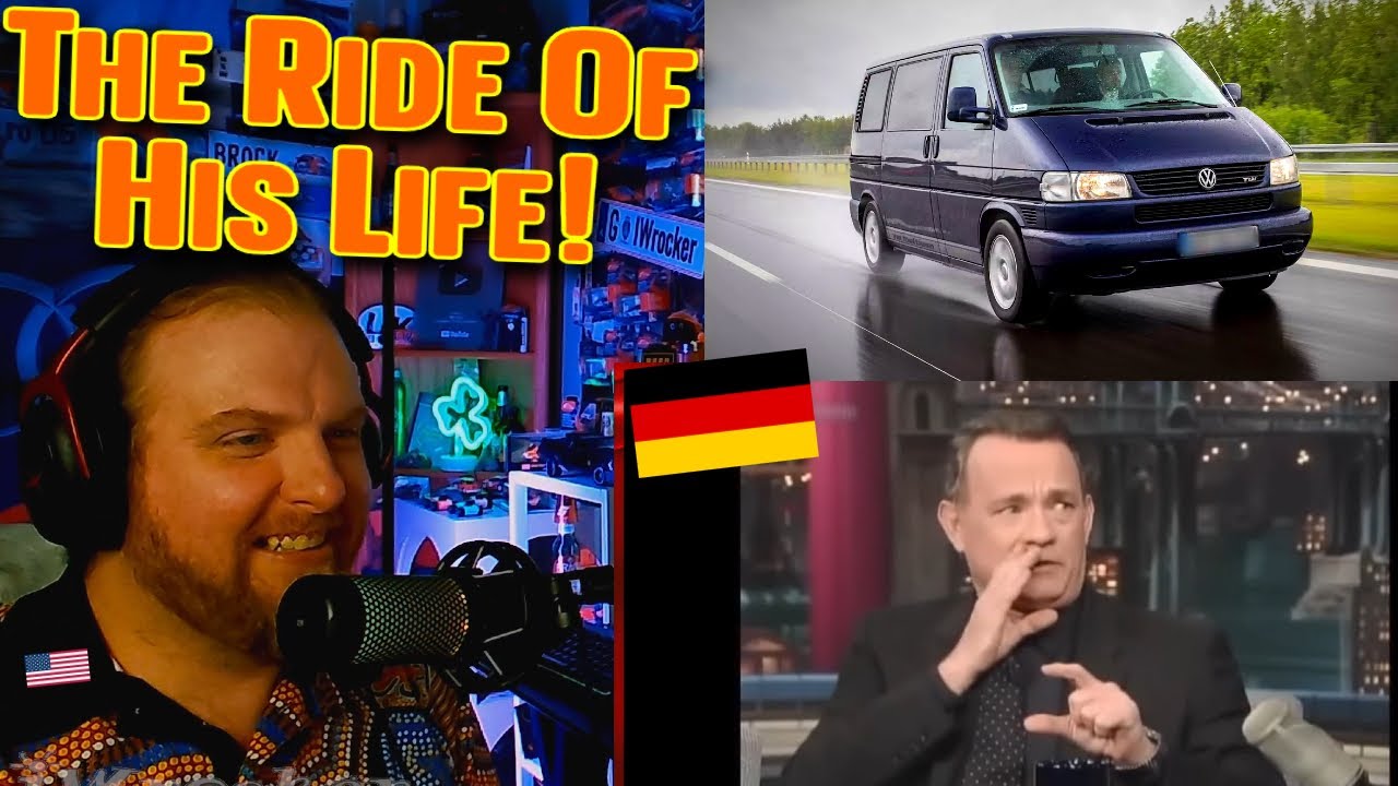 American Reacts to Tom Hanks on German Autobahn