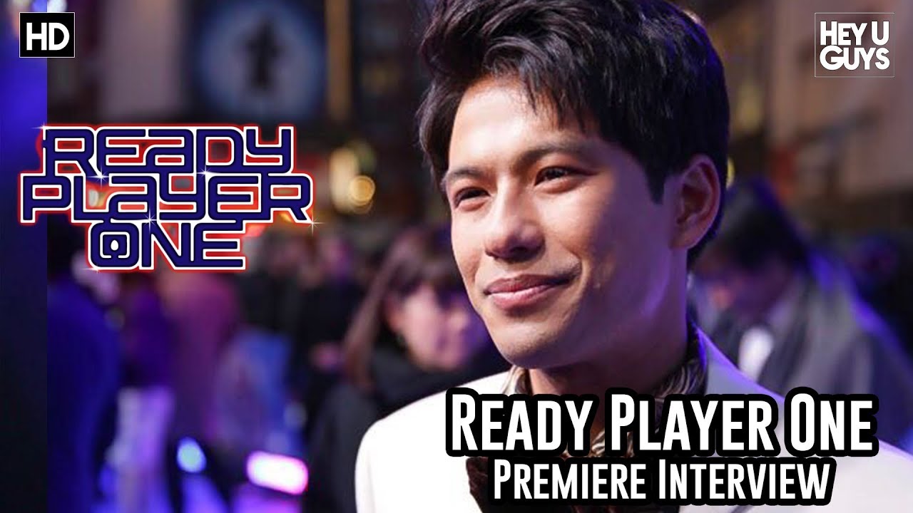 Win Morisaki on the dream of Spielberg and Ready Player One - Premiere Interview