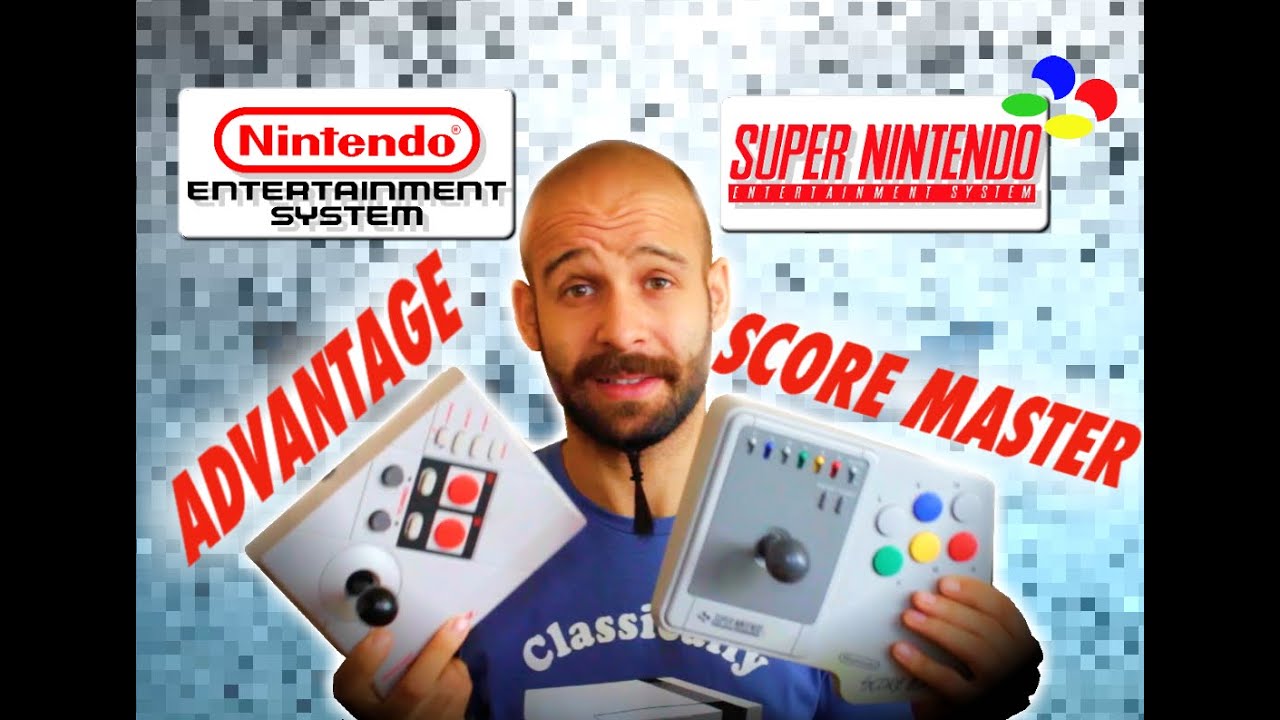 NES Advantage & SNES Score Master Arcade Joystick Controller Review