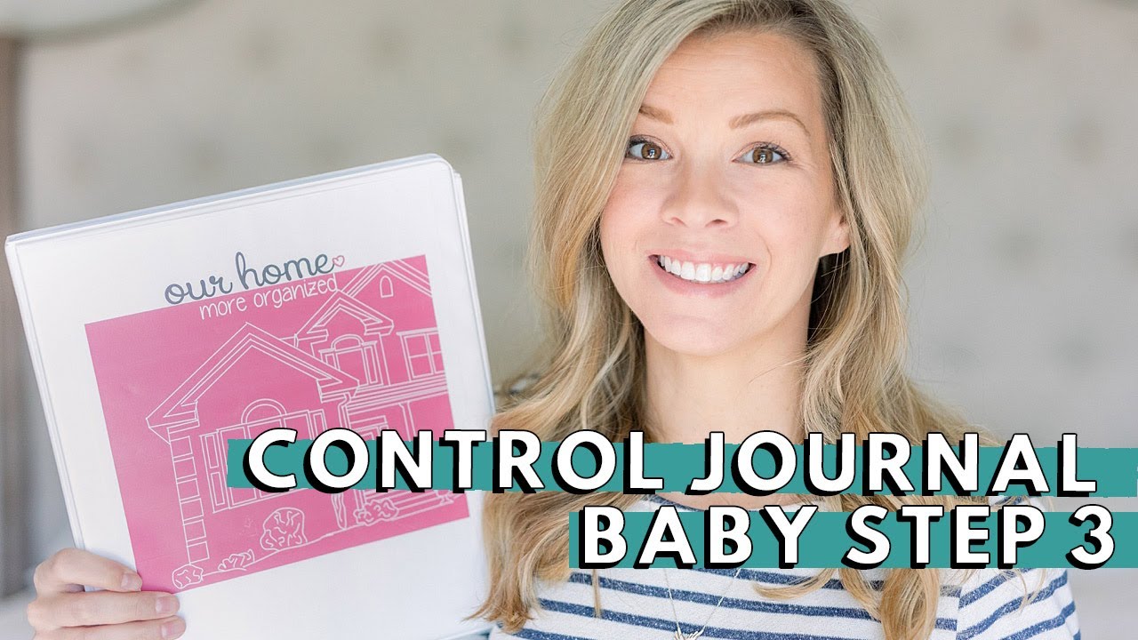 My Control Journal | Baby Step #3 | How I Use the FlyLady System | Home Organization Binder