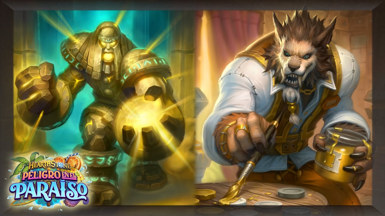 Pala Terráneos ha vuelto! Estoy feliz😁 [Hearthstone]