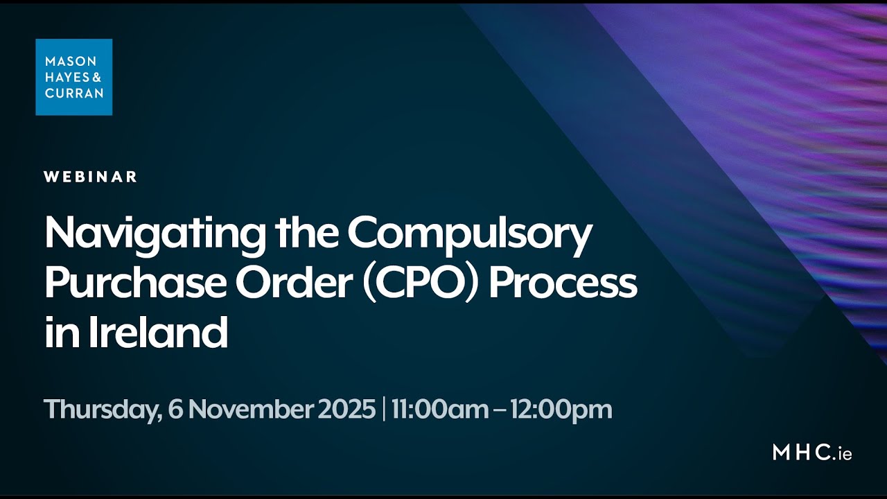 Compulsory Acquisition  Navigating the CPO Process