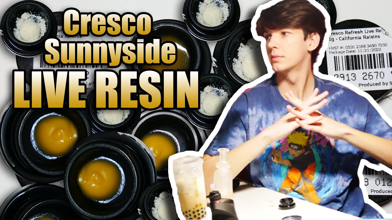 SUNNYSIDE Live Resin: Crushed Diamonds?! (feat. California Raisins and Oreo Blizzard Budder)