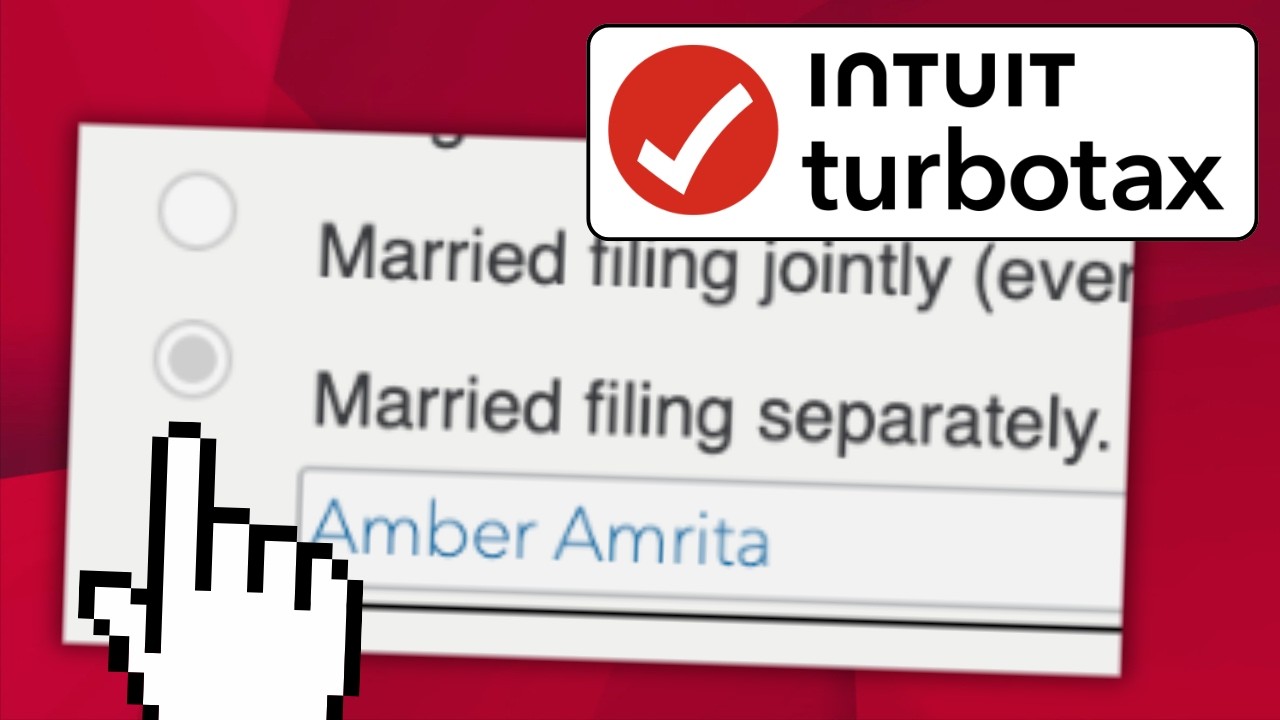 Как подать налоговую декларацию как супруги, но раздельно, с помощью TurboTax | Подавайте налогов...