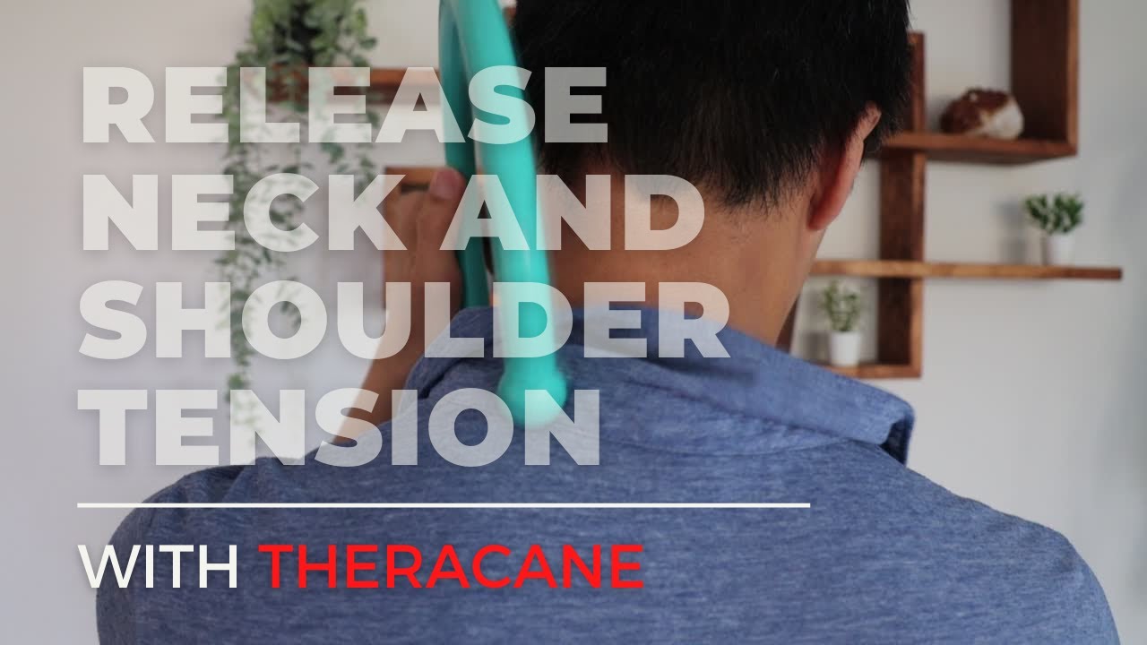 Воздействие на триггерные точки с помощью Theracane — облегчение за считанные секунды!