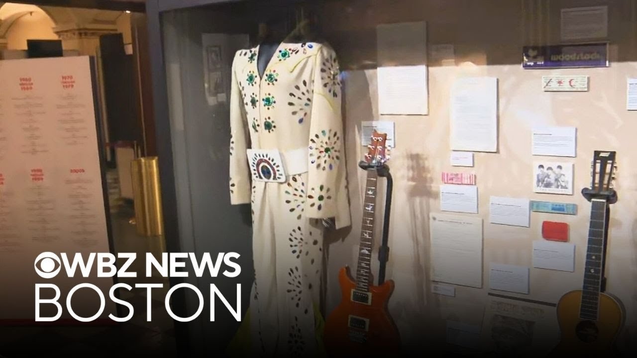 Rare American music memorabilia on display in Boston