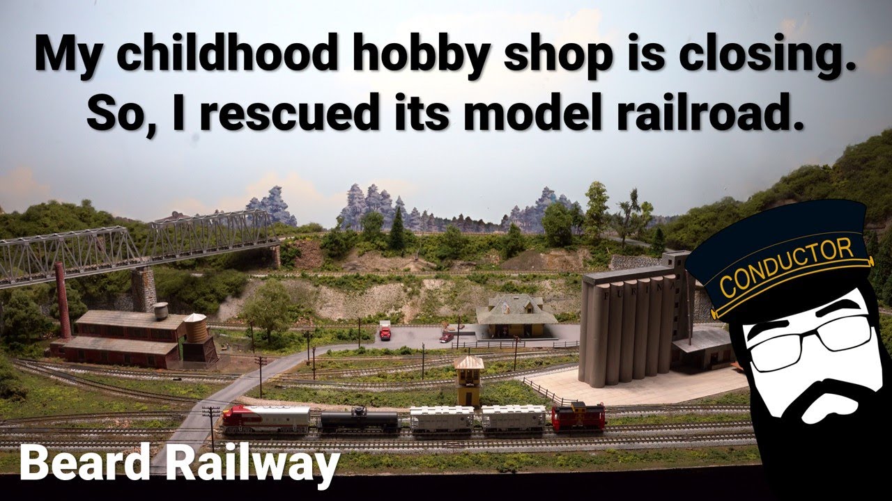 My Childhood Hobby Shop is Closing, So I Rescued its Model Railroad
