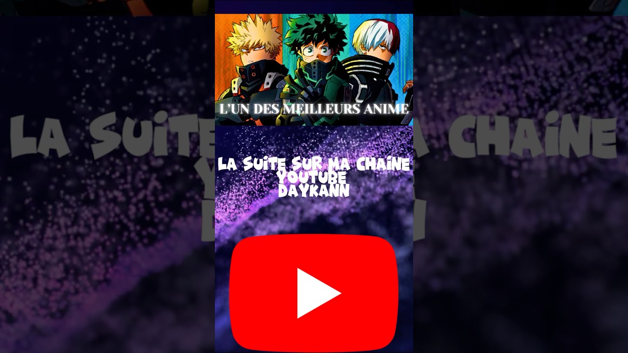 La vraie raison pour laquelle MHA est un chef-d&rsquo;&oelig;uvre 💥 #anime  #myheroacademia #mha  #animeshorts