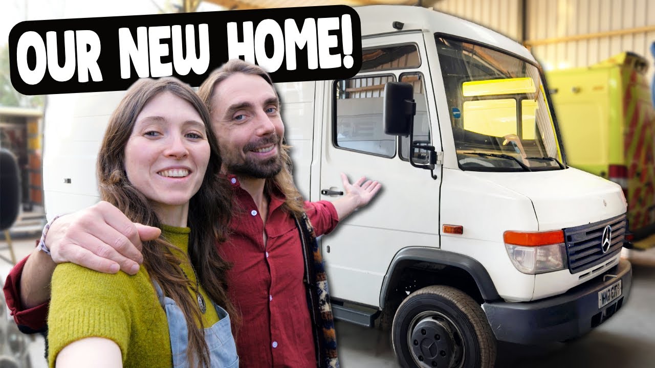 WE BOUGHT OUR DREAM VAN! | Converting Our MERCEDES VARIO Into Our Next Home! So it begins...