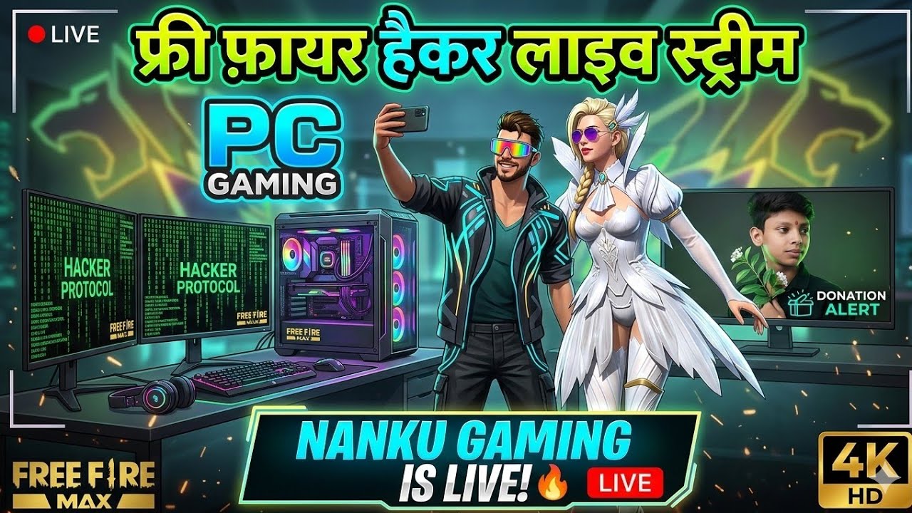 Nanku _gaming_ is live stream subscribers  ke liye 😱💯 UID check ✅✅ 1K subscribe complete karva do 😔