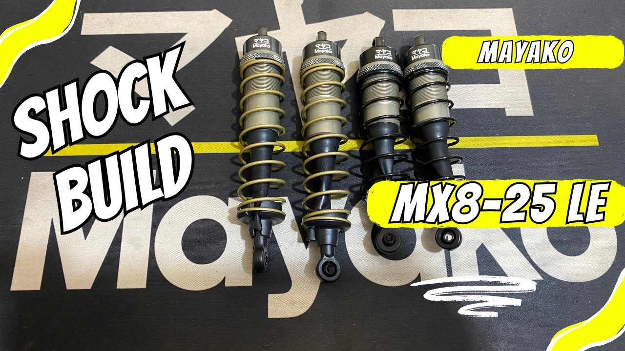 Armando amortiguadores del Mayako MX8-25LE (Shock Build )