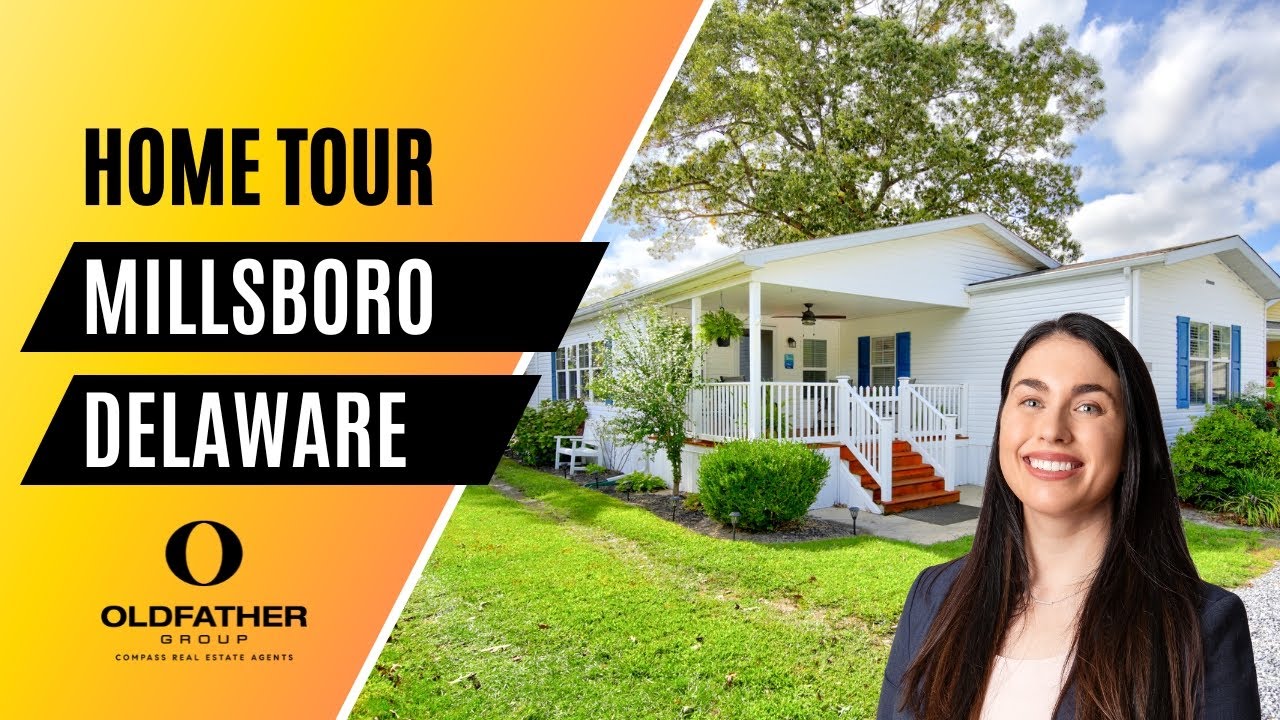 A Cozy Charming Home in Millsboro, Delaware 🏡✨- 25844 American Ave.