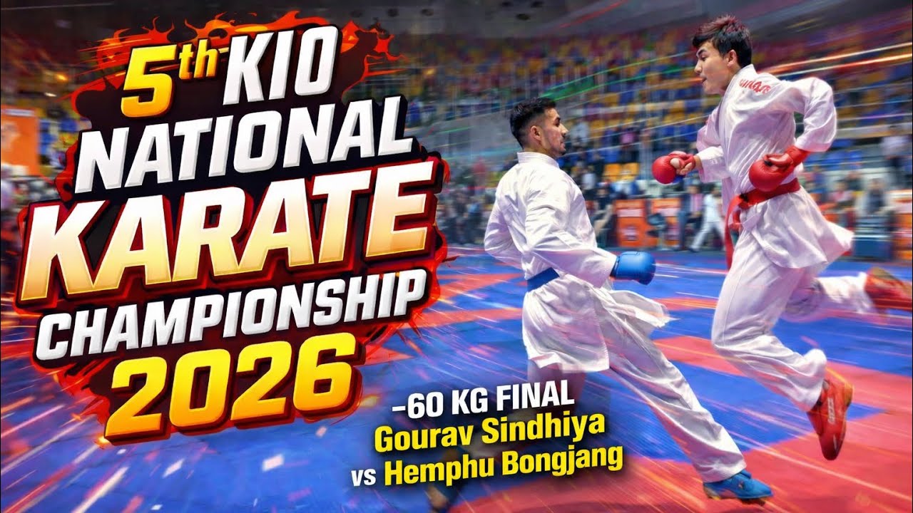 GAURAV SINDHIYA vs HEMPHU BONGJANG  : FINAL (-60kg )  : 5th kio national 2026 #india   #kionational 