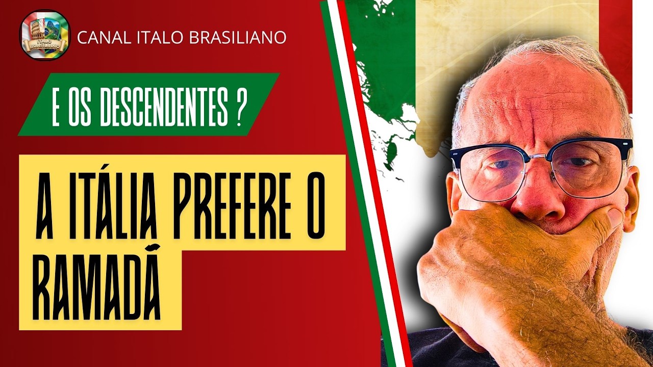 A ITÁLIA NOS DESPREZA Ramadã nas Escolas e o Abandono dos Ítalo Descendentes