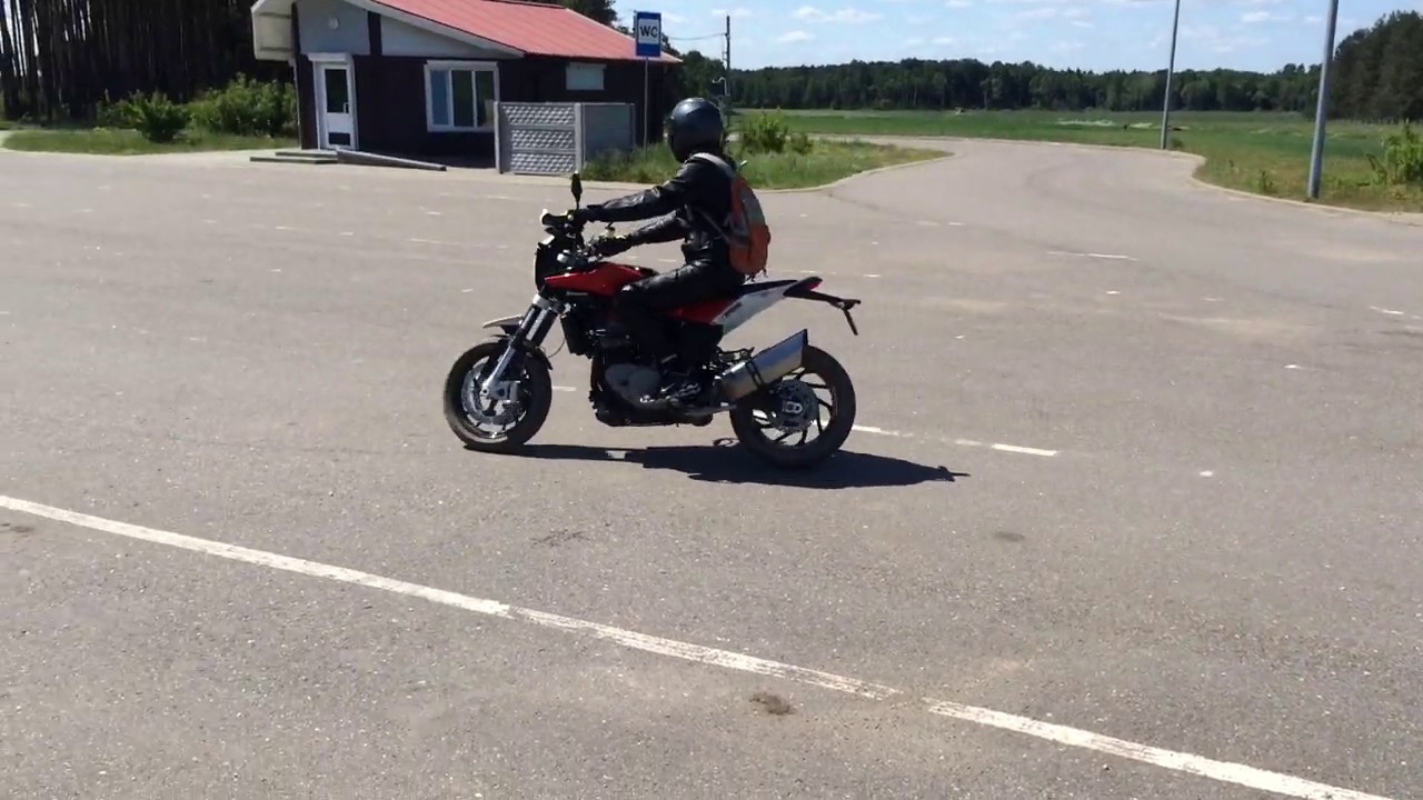 Husqvarna nuda 900r. Route P98. Belarus