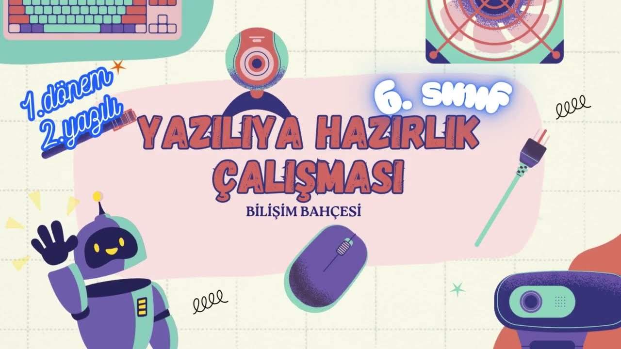 1.Dönem 2. Yazılı Hazırlık Özet (6.Sınıf)