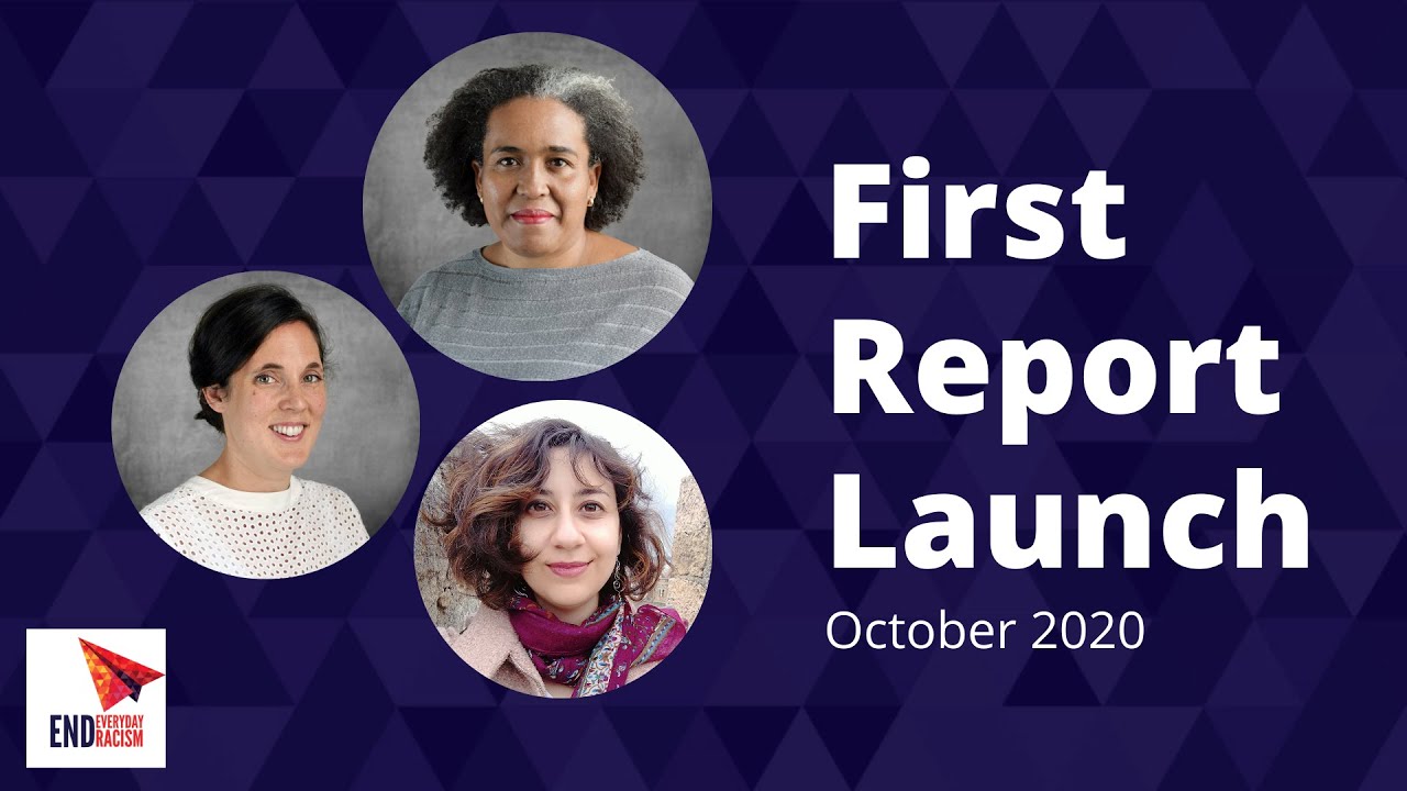 End Everyday Racism - First Report Launch