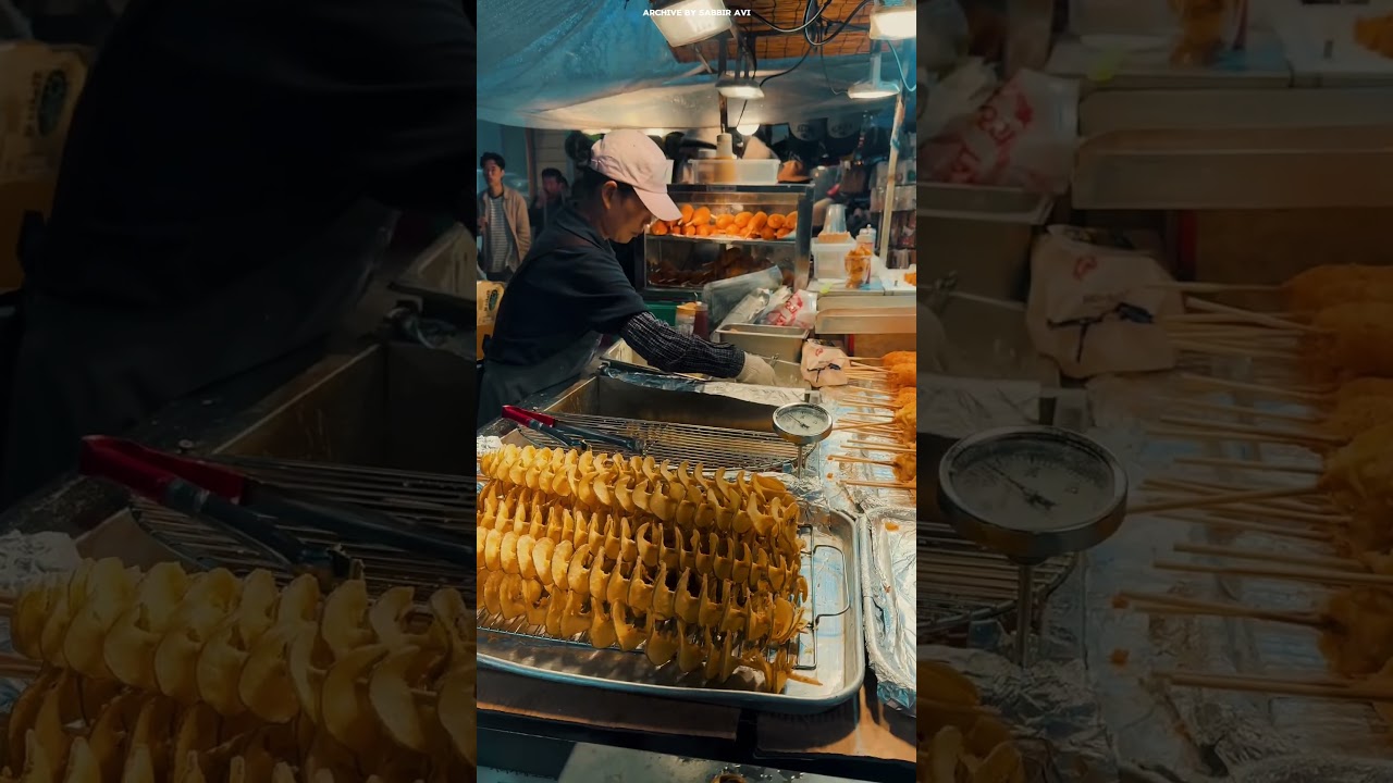 &bull; &ldquo;Exploring Seoul through every savory and sweet bite 🍓🍗 #MyeongdongStreetFood&rdquo;