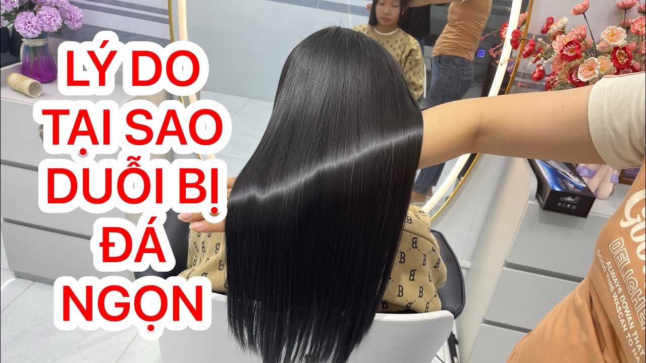 CHIA SẺ KỸ THUẬT DUỖI TÓC SIÊU THẲNG BÓNG DỄ HIỂU