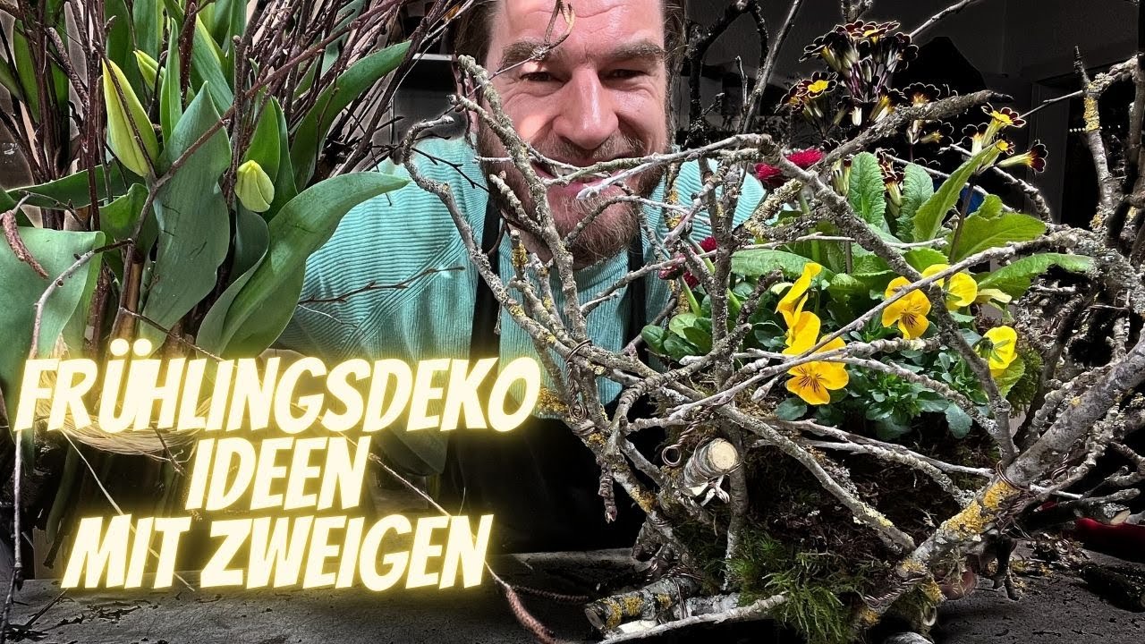 Frühlingsdeko Ideen mit Zweigen - DIY Anleitung vom Profi