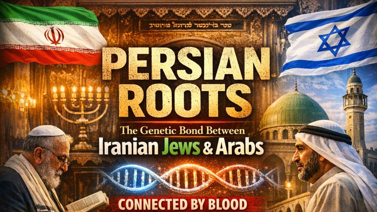 The Mystery of Iranian & Jews  Genetic Relationship #Genetics #HumanOrigins #MiddleEast