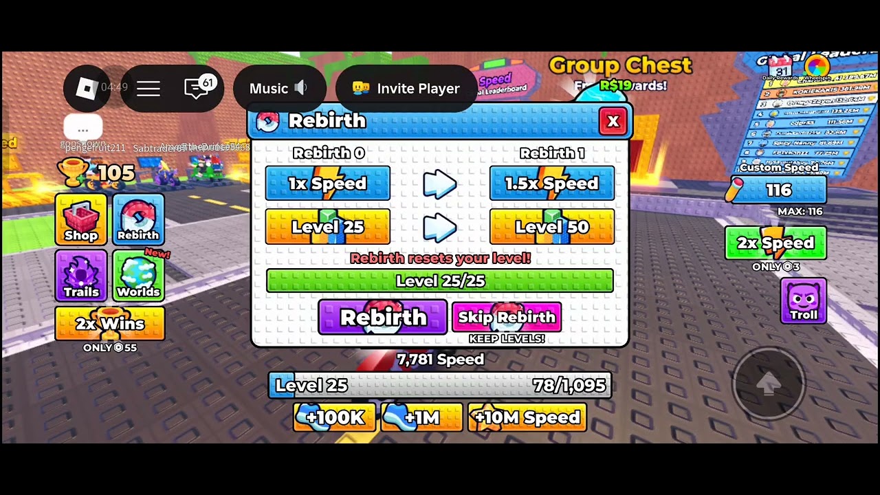  Today I am going to play with my brother roblox+1speed per second on moter cycle ft.Deepa