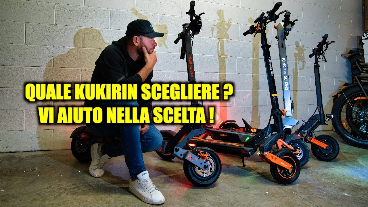 Quale monopattino Kukirin scegliere ?!? Ve lo spiego in questo video !